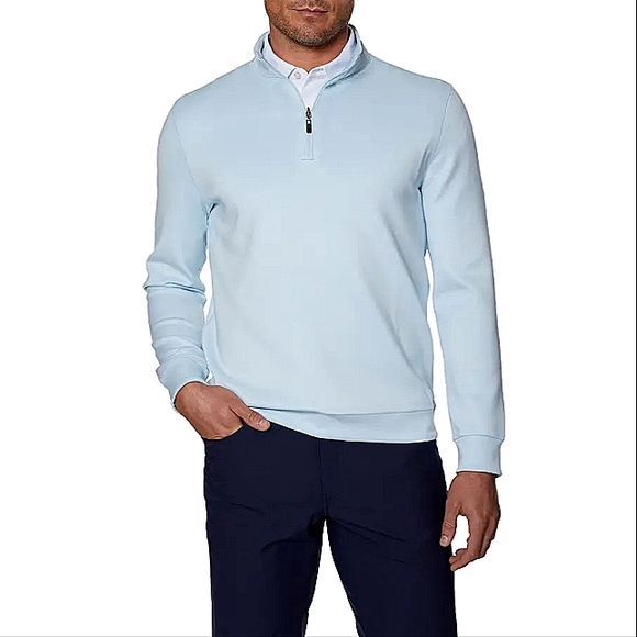 Hickey Freeman Other - HICKEY FREEMAN Comfort Stretch Quarter Zip Pullover Jacket NWT